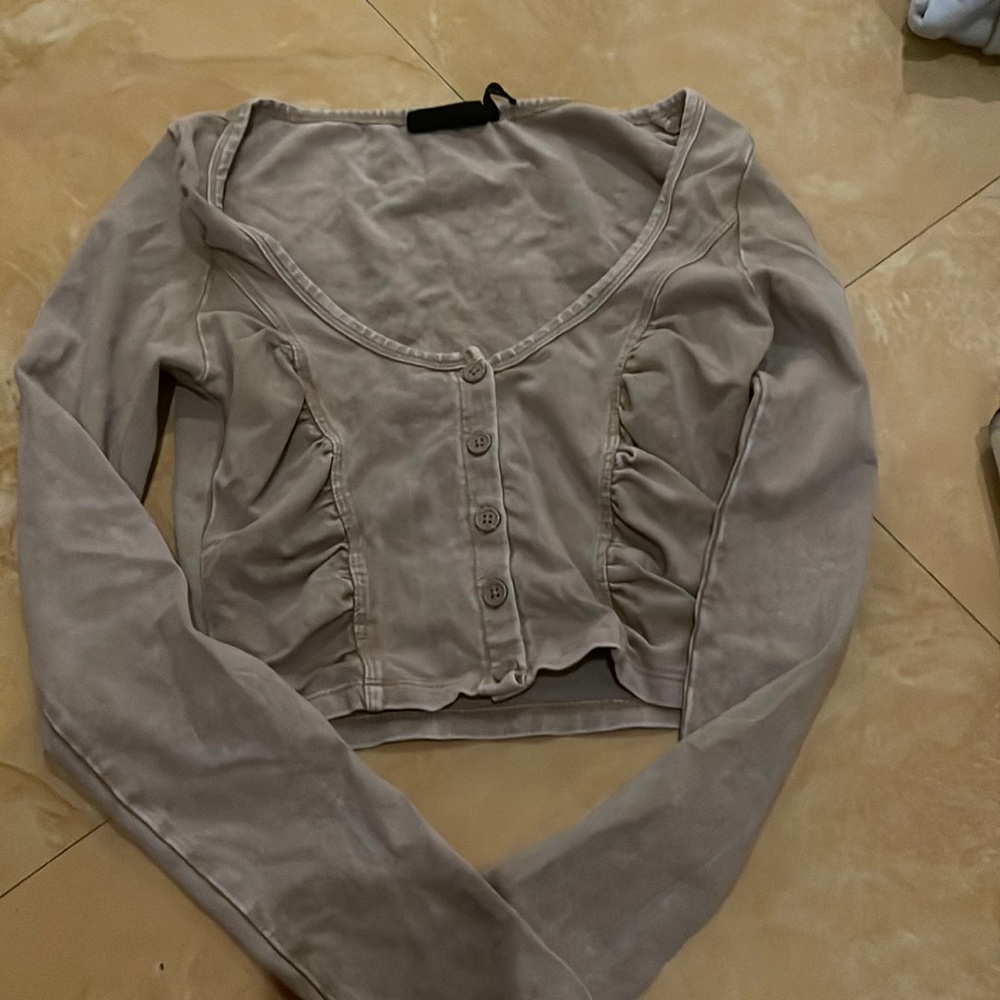 Brown long sleeve urban outfitters